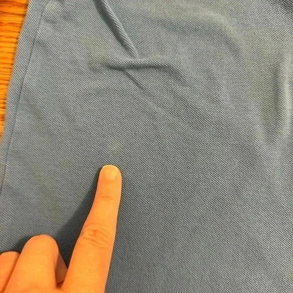 Crewcuts Long Sleeve Boy Polo Blue with Crab size 6-7 - Picture 6 of 7